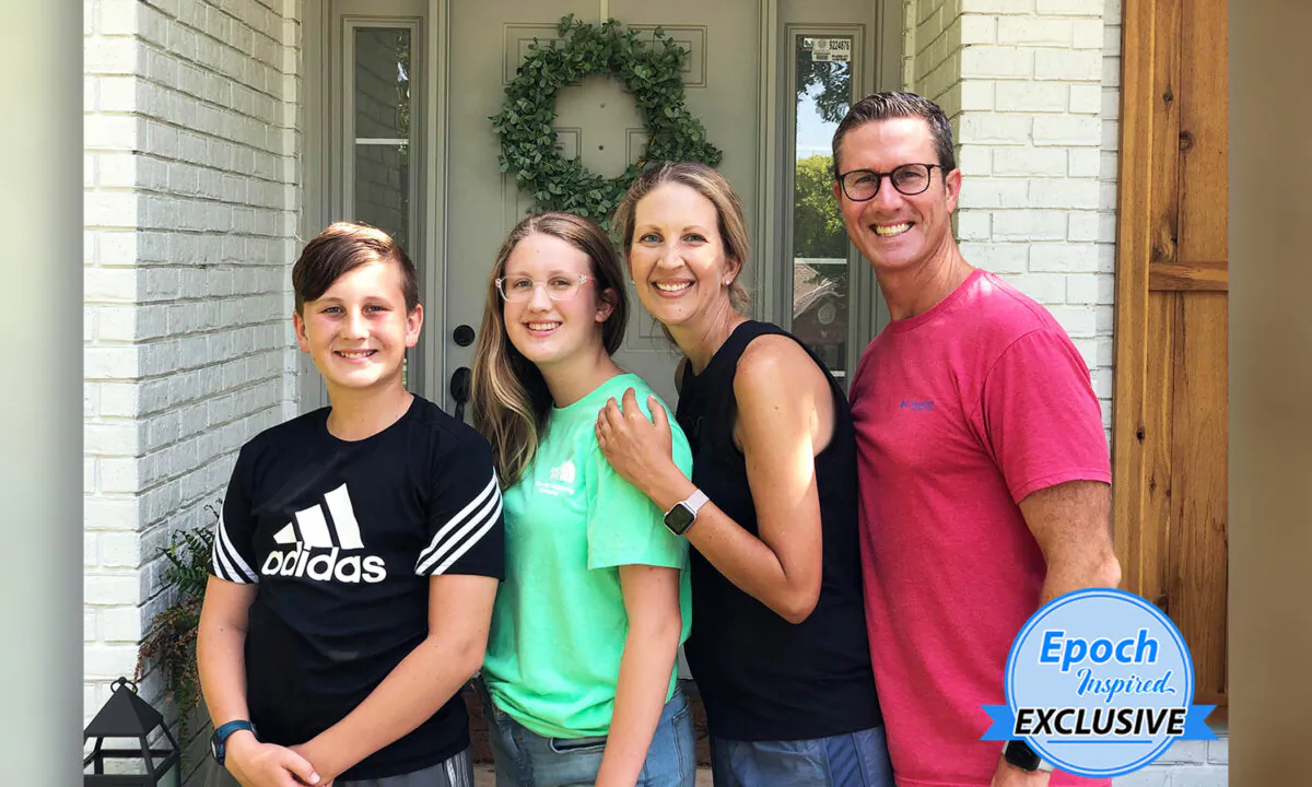 Shawn and Tanda Maguire with their son, Hayden, and late daughter, Berklee. The explosion, caused by a propane leak, leveled their house in an instant on Sept. 24, 2020. (Courtesy of Shawn and Tanda Maguire)