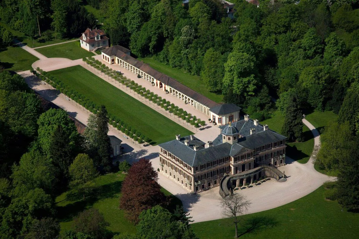 Favorite Palace is where the court of Margravine Sibylla Augusta of Baden-Baden met for banquets, concerts, and hunting. (Achim Mende/Staatliche Schlösser und Gärten Baden-Württemberg/)