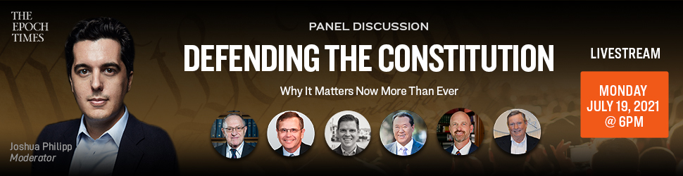 Defending America event banner