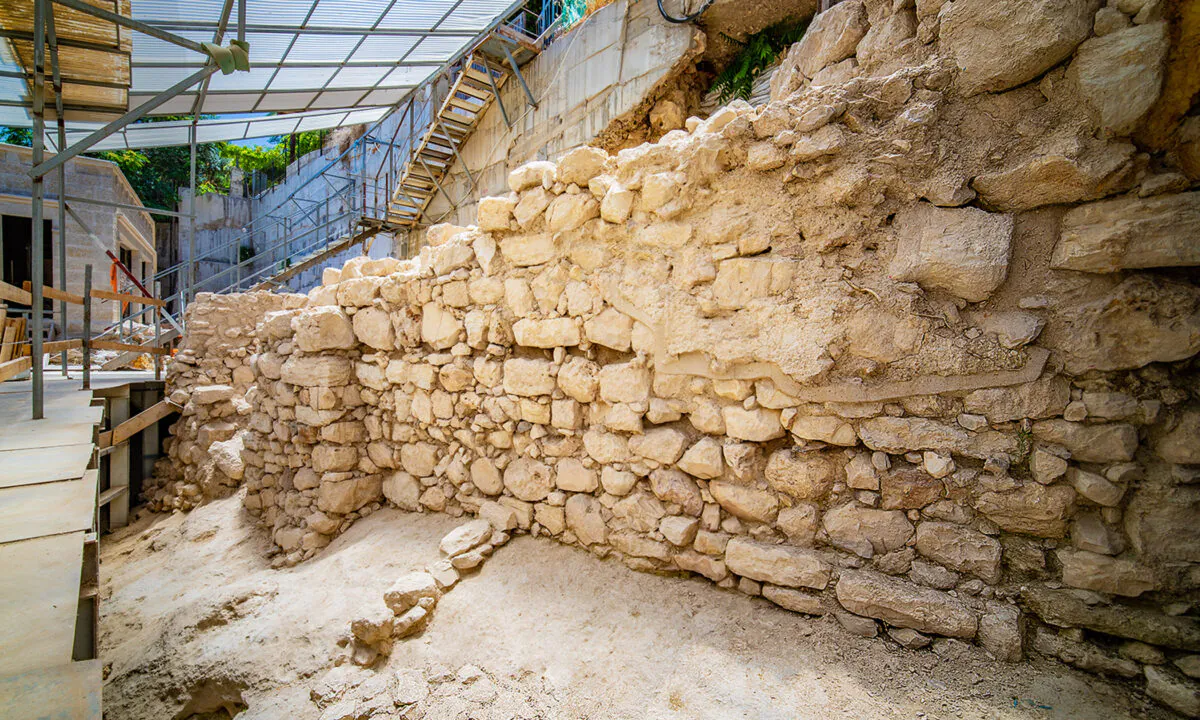 (Courtesy of Koby Harati, City of David via Israel Antiquities Authority)
