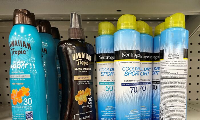 neutrogena sunscreen spray target