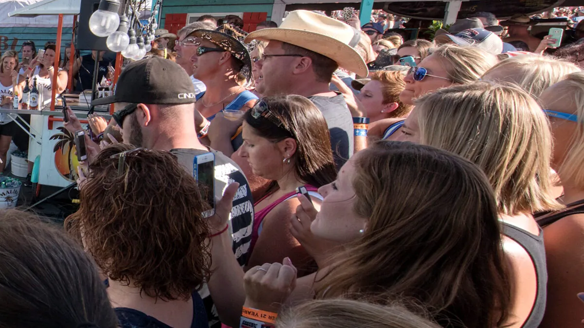 Attendees at Faster Horses Festival in Brooklyn, Mich., in a file photo. (Daniel Boczarski/Getty Images for Malibu Rum)