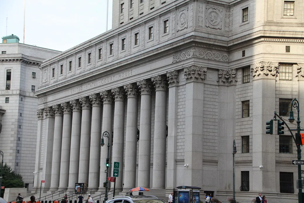The U.S. Court of Appeals building in New York City on July 10, 2012. (Bjoertvedt via Wikimedia Commons/CC BY-SA 3.0)