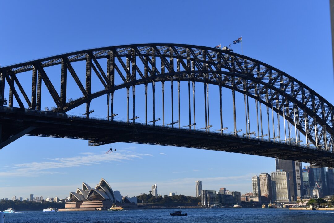 Climate Protestors Block Sydney Harbour Bridge