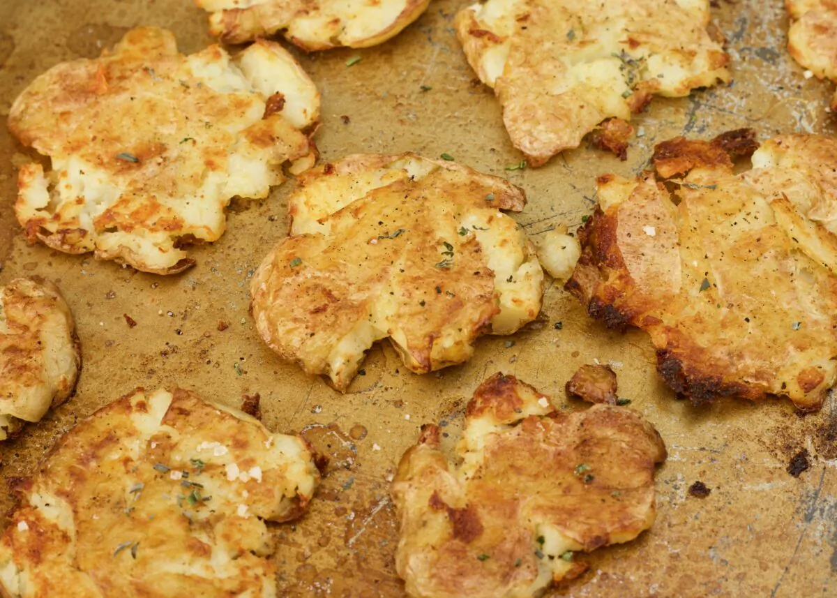 These golden nuggets look like little potato pancakes. (Kary Osmond/TNS)