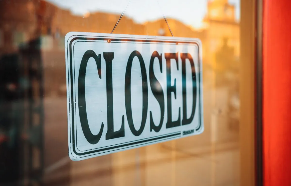 Closed store front. (Evan Wise / Unsplash)