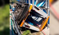 Bus Plunges Off Road on Capri, Lands Near Beach; Driver Dies