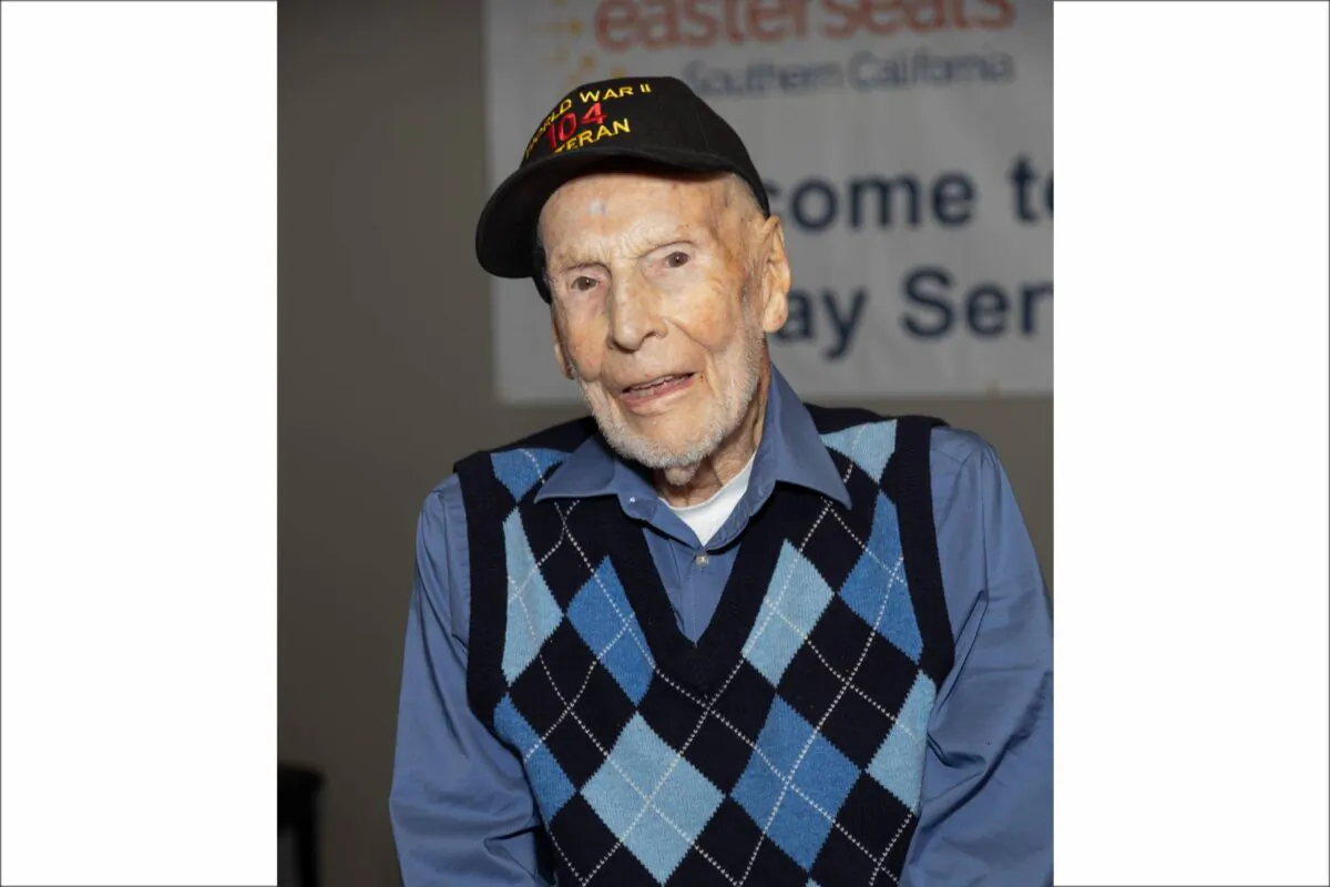 Cliff Pedersen, whose 104th birthday was celebrated on July 21, 2021, continues to dance and lead weekly exercise classes, despite being legally blind. (Courtesy of Reggie Ige)