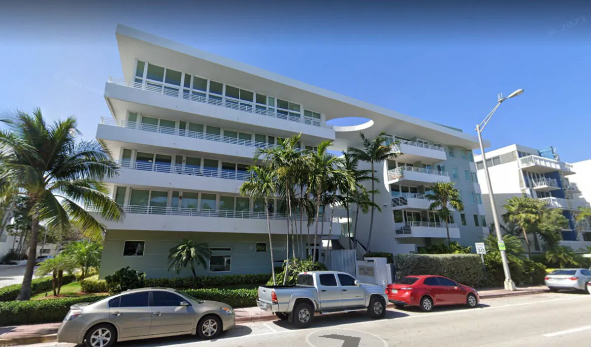 Collins Ave in Miami Beach, Fla., in February 2021. (Google Maps)