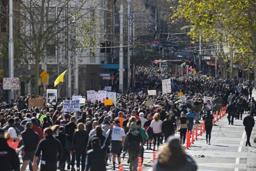 lockdown protest