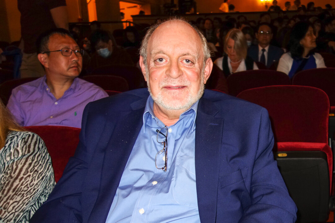 Stan Adler at a Shen Yun performance at The Palace Theatre in Stamford, Conn., on July 25, 2021. (Ivan Pentchoukov/The Epoch Times)