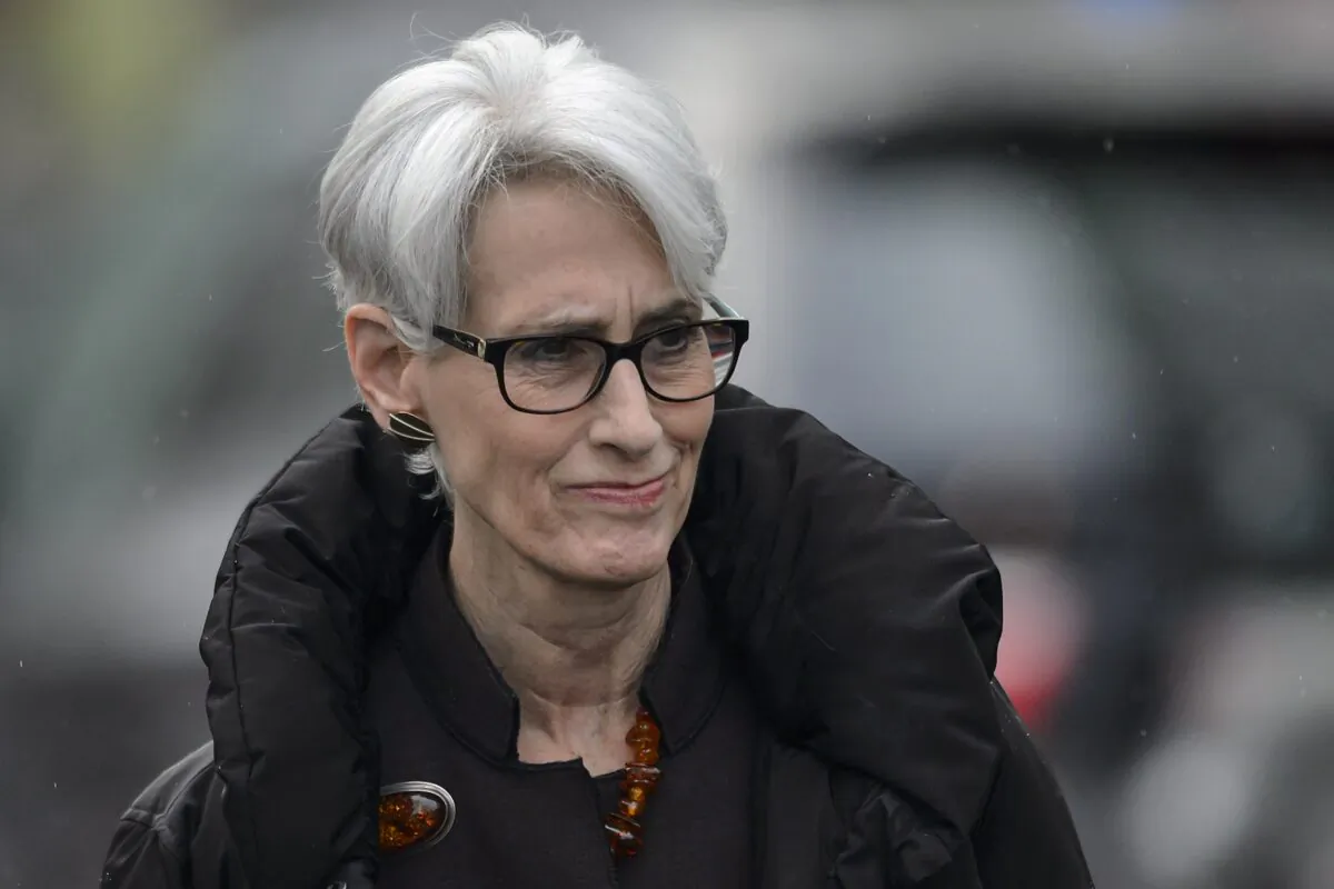 U.S. Under Secretary of State for Political Affairs Wendy Sherman leaves after a meeting in Geneva, Switzerland, on Feb. 22, 2015. (Fabrice Coffrini/AFP via Getty Images)
