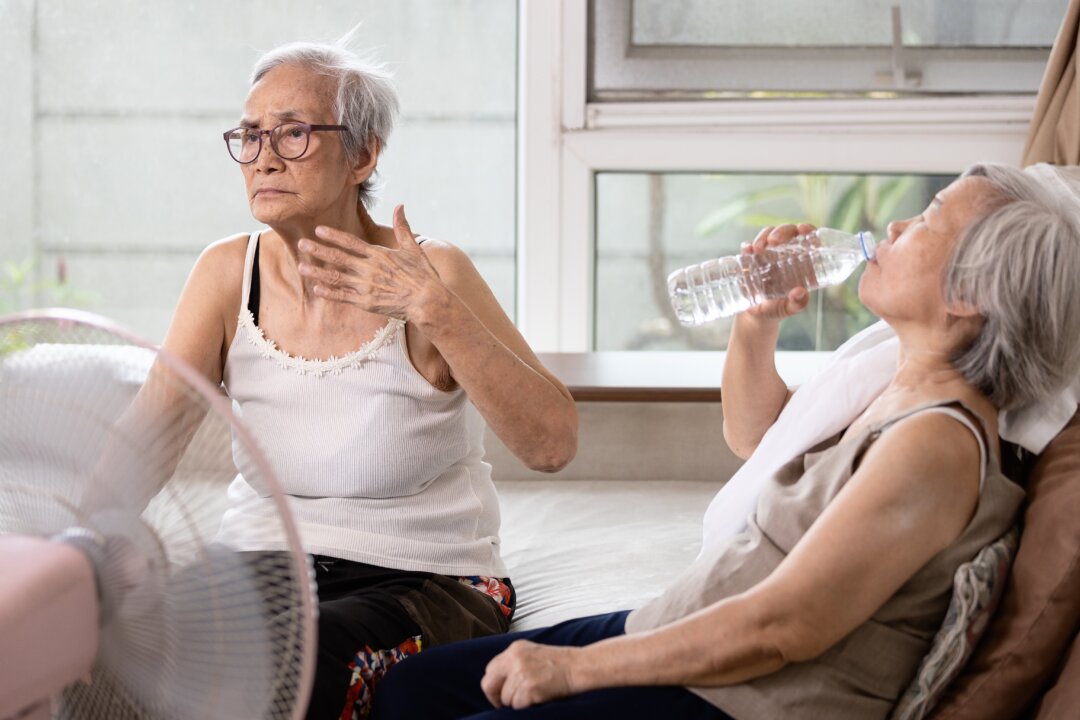 Age, as well as many common medications, diminishes our bodies' ability to stay cool, putting many seniors at risk of heatstroke. (CGN089/Shutterstock)