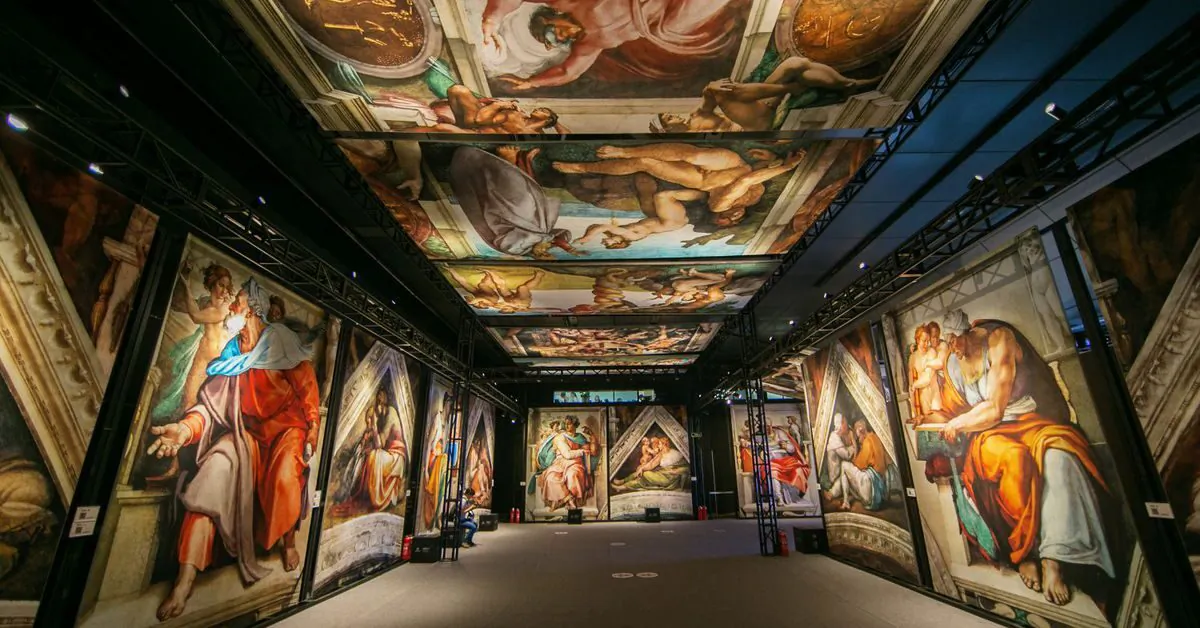 “Michelangelo’s Sistine Chapel: The Exhibition" in the Chicago area. (SistineChapel)