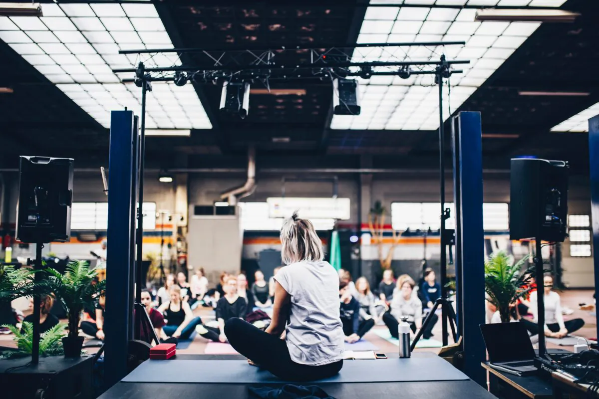 Meditation is one way to improve morale as well as productivity. (Geert Pieters/Unsplash)