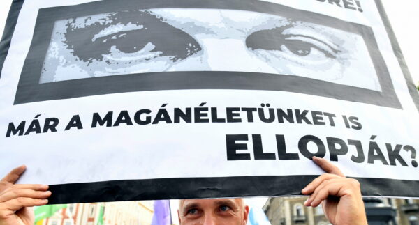 Protest against the Hungarian government