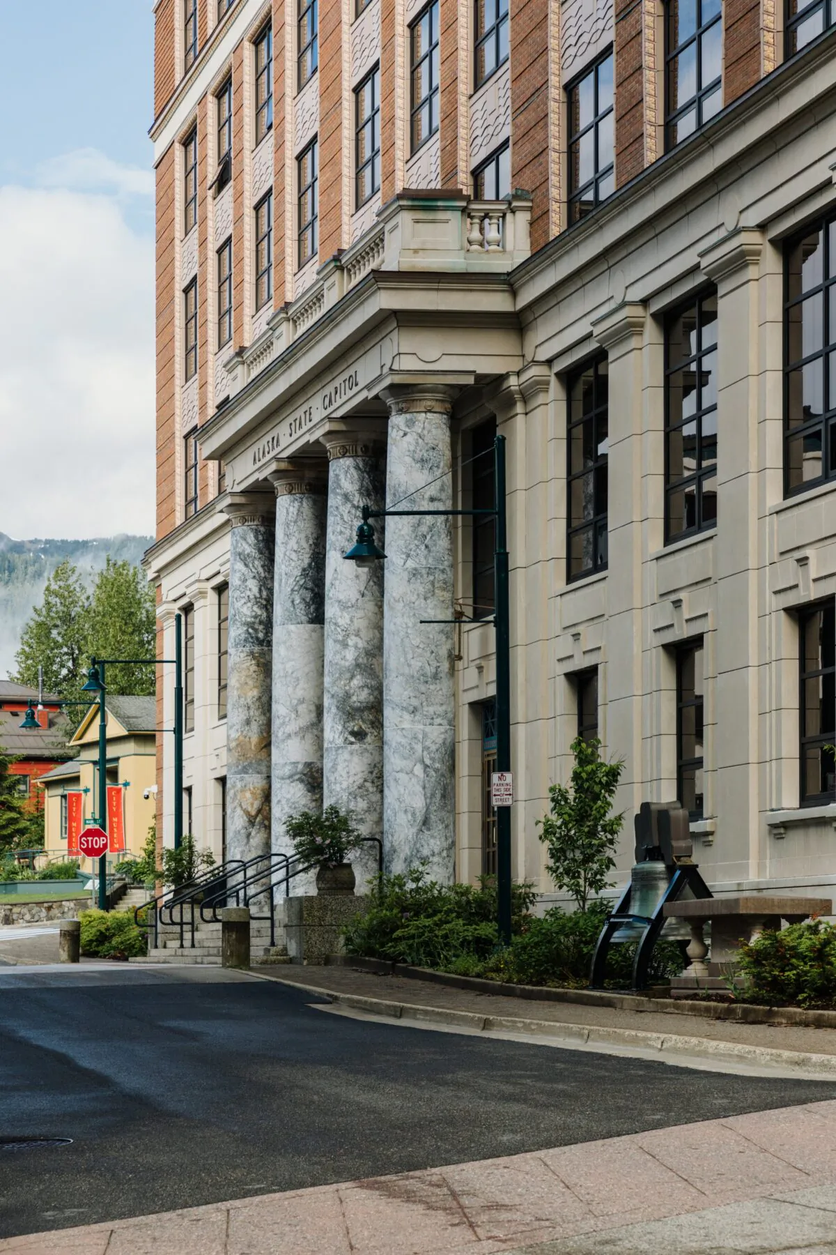 The nondescript Alaska State Capitol in Juneau. (Dennis Lennox)
