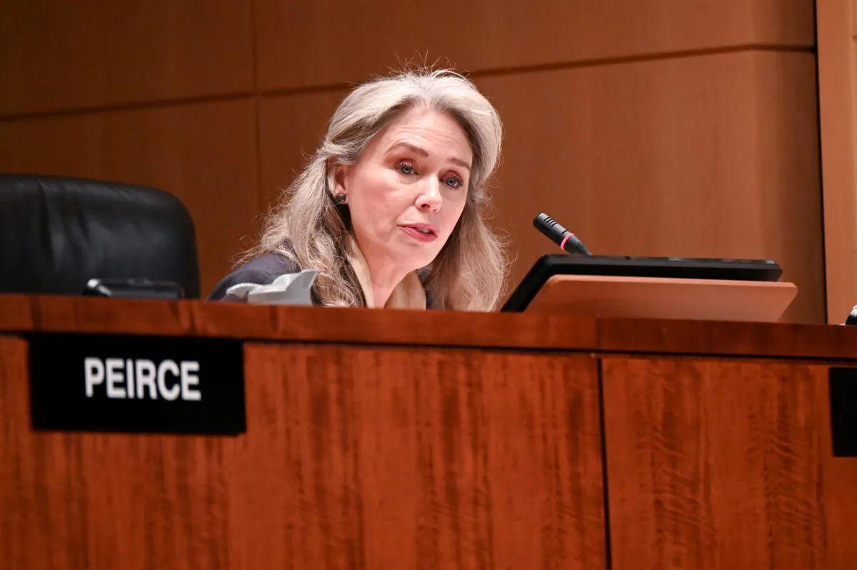 Commissioner Allison Lee participates in a U.S Securities and Exchange Commission open meeting in Washington, U.S., December 18, 2019. (Erin Scott/File Photo/Reuters)