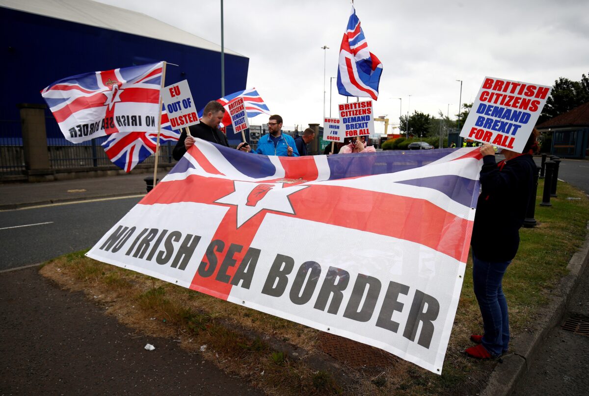 Loyalists Protest Brexit Protocol in Northern Ireland
