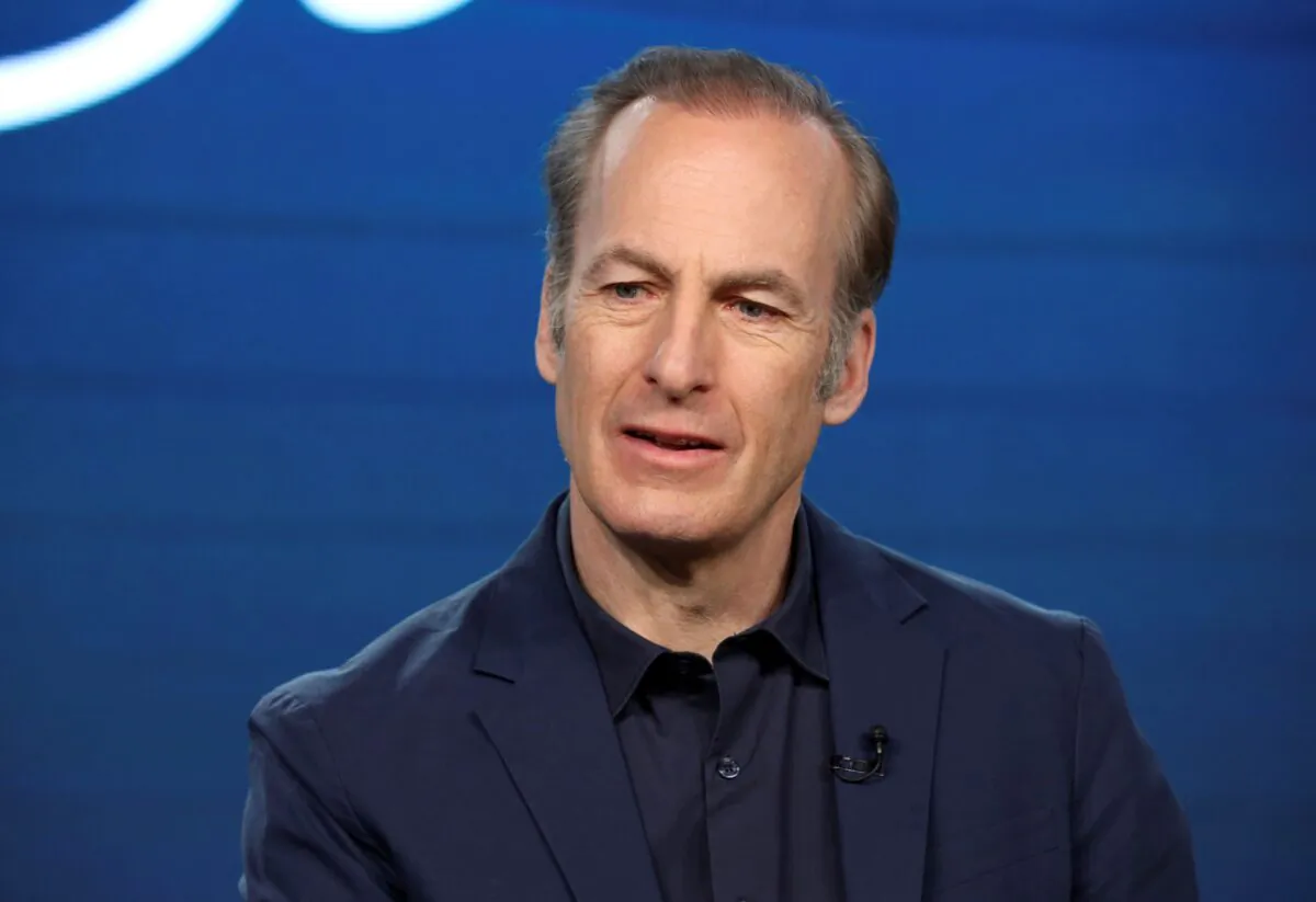 Bob Odenkirk speaks at the AMC's "Better Call Saul" panel during the AMC Networks TCA 2020 Winter Press Tour in Pasadena, Calif., on Jan. 16, 2020. (Willy Sanjuan/Invision/AP)