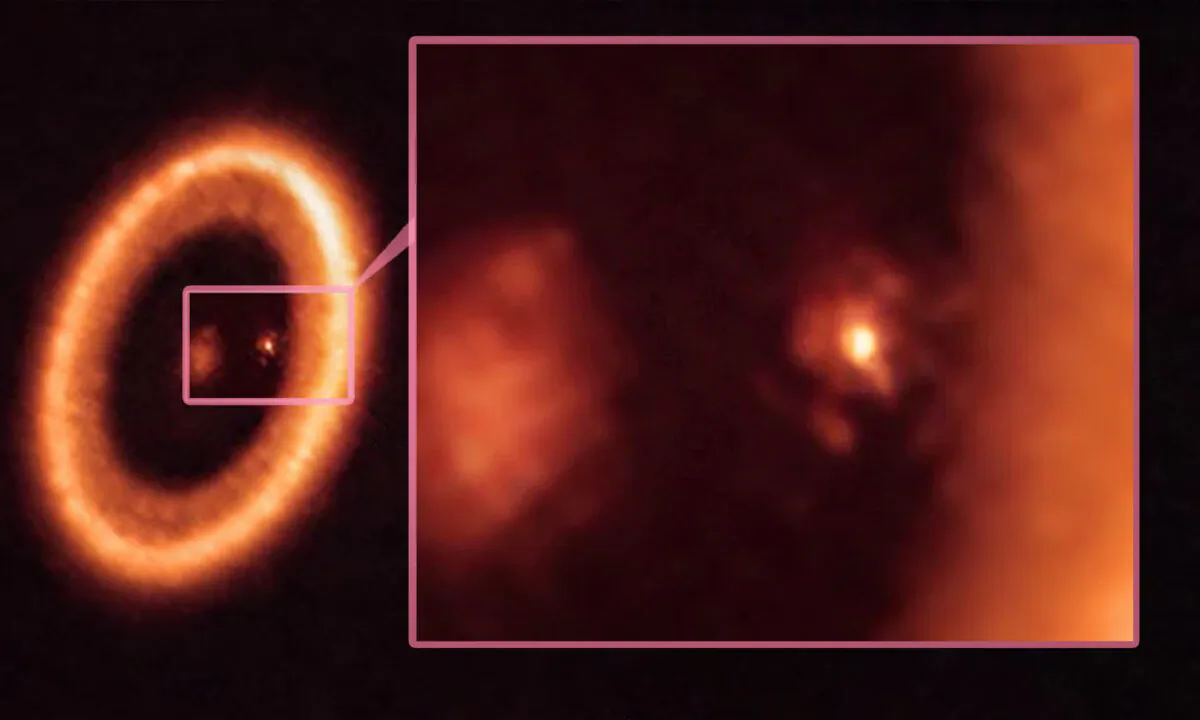 (ESO/NAOJ/NRAO/Benisty et al/Handout via Reuters)