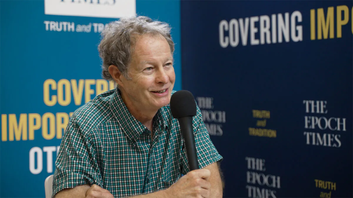 Whole Foods CEO John Mackey at the FreedomFest conference in Rapid City, South Dakota on July 24, 2021. (Zhen Wang/The Epoch Times)