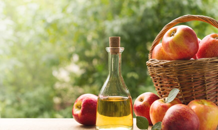 About one tablespoon of apple cider vinegar a day is typically enough to see health benefits. (denira/Shutterstock)