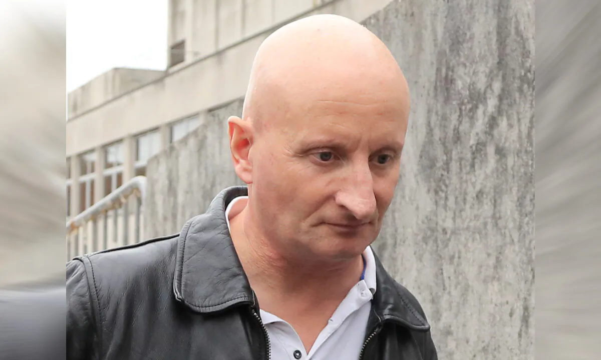 Steve Bouquet leaving Brighton Magistrates Court, Britain, on Jan 23, 2020. (Gareth Fuller/PA)