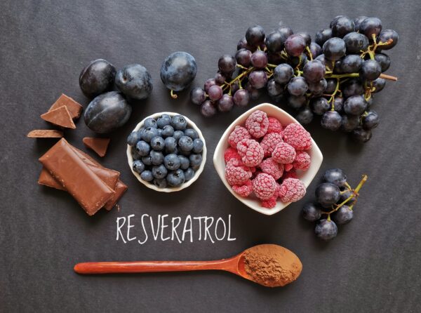Foods rich in resveratrol.