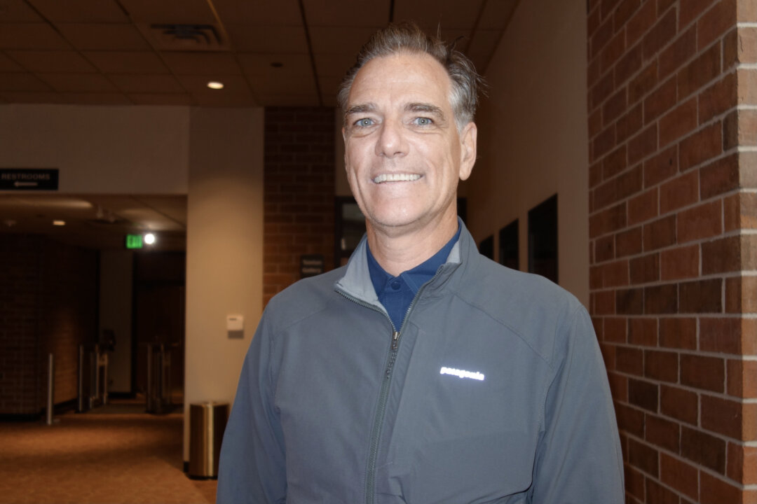 Michael Gray, attended a Shen Yun performance at the Monfort Concert Hall in Greeley, Colorado, on Aug. 1, 2021. (Lily Yu/The Epoch Times)