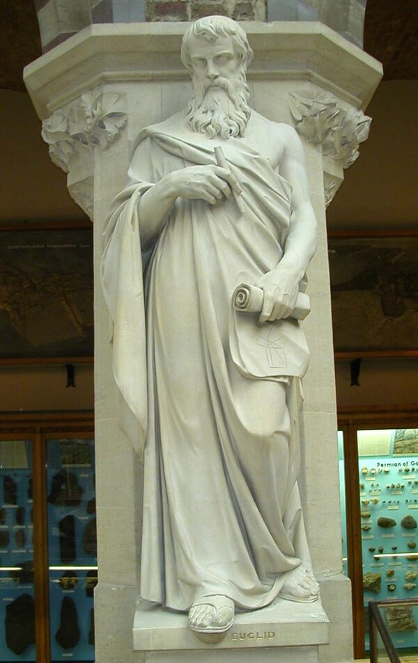 EuclidStatue at Oxford