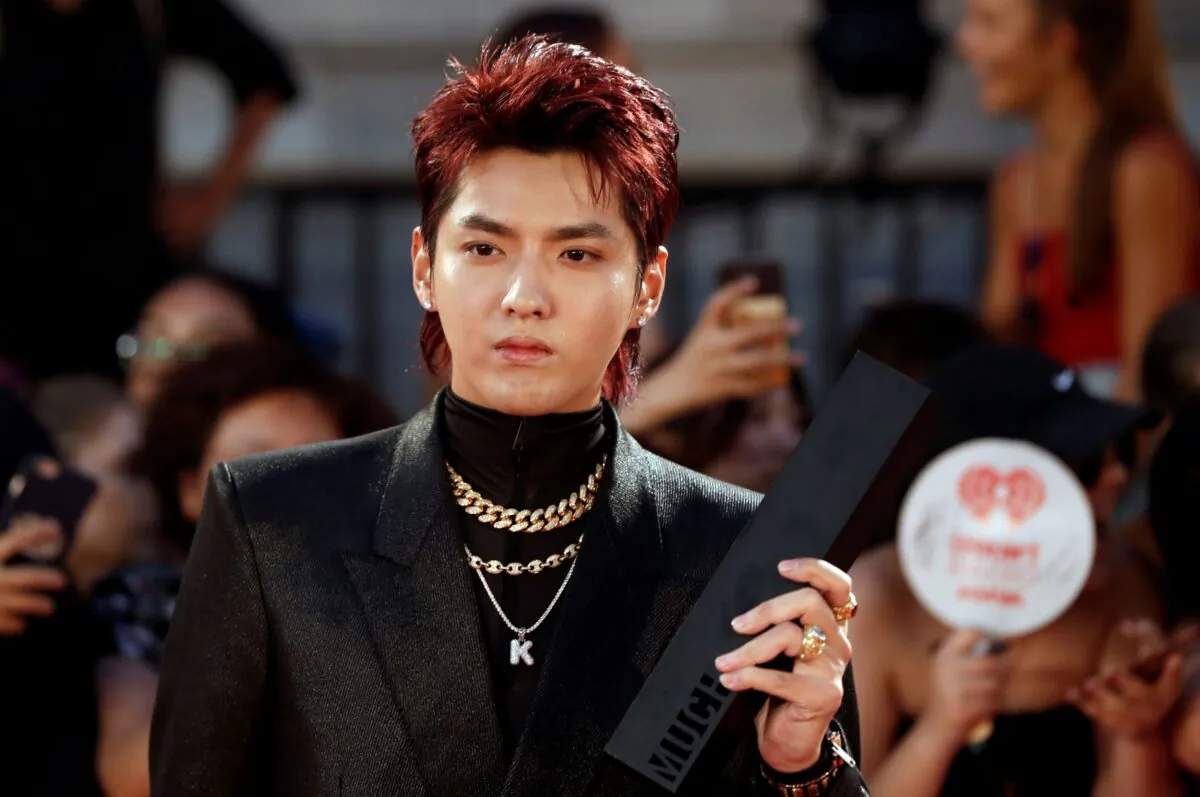 Kris Wu arrives at the iHeartRadio MuchMusic Video Awards (MMVA) in Toronto, Ontario, Canada, on Aug. 26, 2018. (Mark Blinch/Reuters)