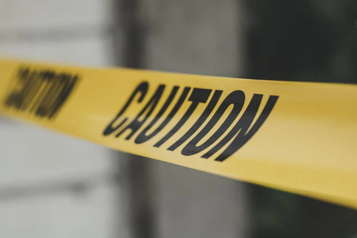 A police tape is seen in this stock photo. (Pexels)