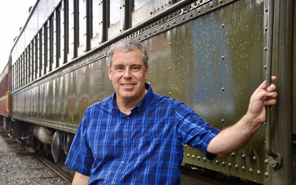 Everett Railroad president Alan Maples. (Shannon Venditti)