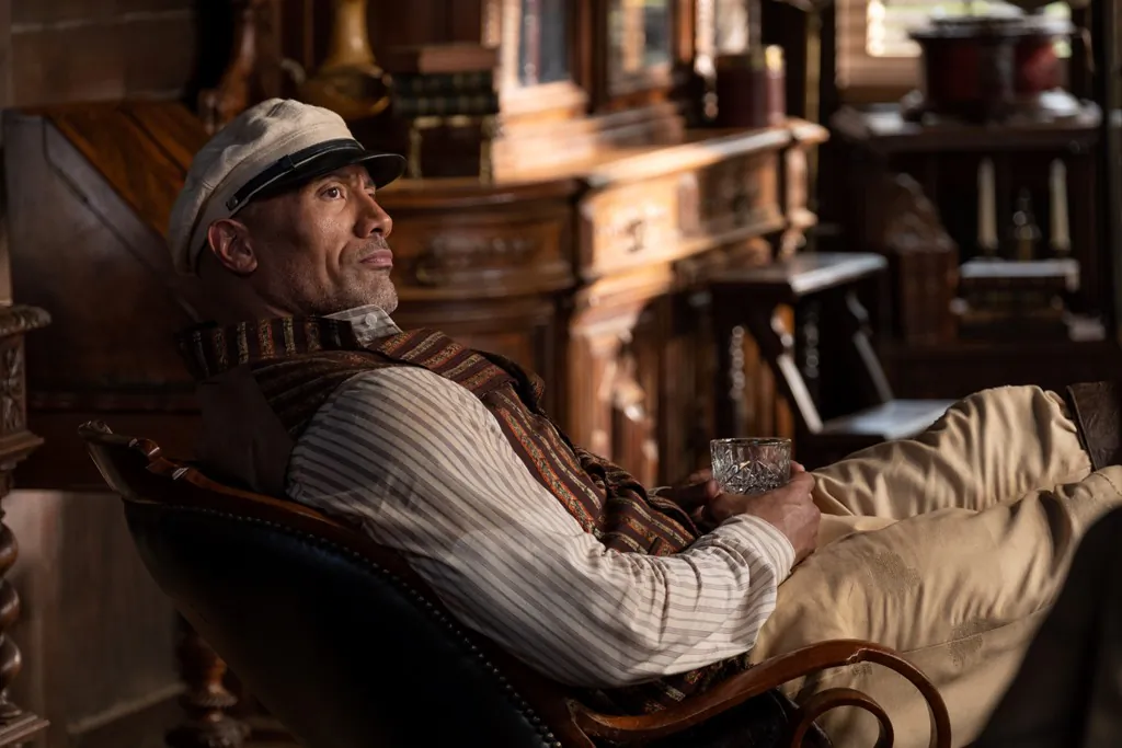 Dwayne Johnson plays a less likeable character in "Jungle Cruise" than his fans are accustomed to. (Walt Disney Studios Motion Pictures)