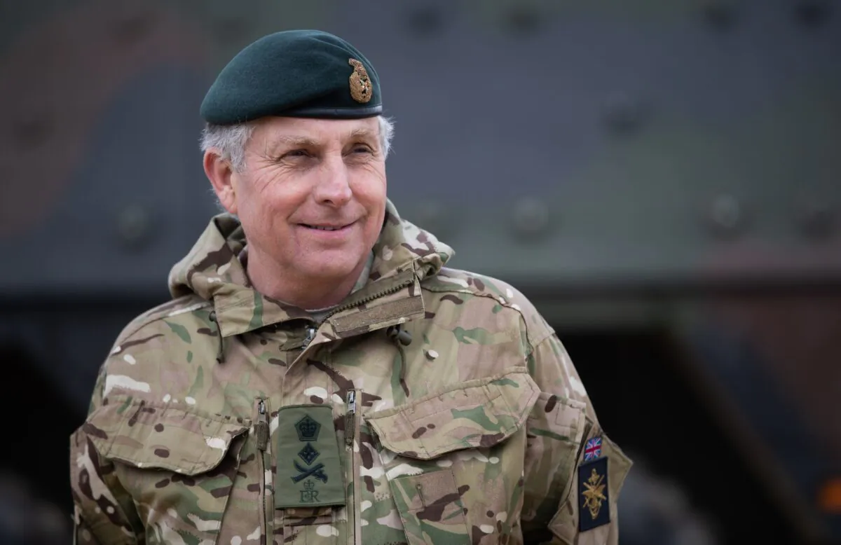 Chief of the Defence Staff, General Sir Nick Carter on March 19, 2021. (Andrew Matthews/PA)