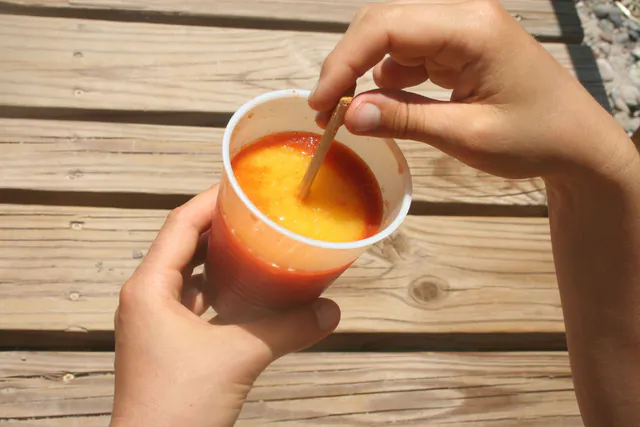 A mangoneada might be your favorite way to use chamoy, and the best thing you try this summer. (Ari LeVaux)
