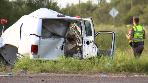 Deadly van crash