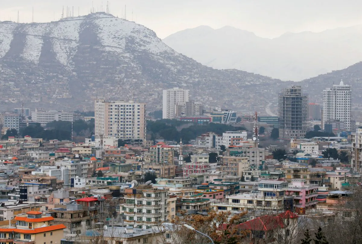 A general view of green zone in Kabul, Afghanistan, on March 13, 2019. (Omar Sobhani/Reuters)