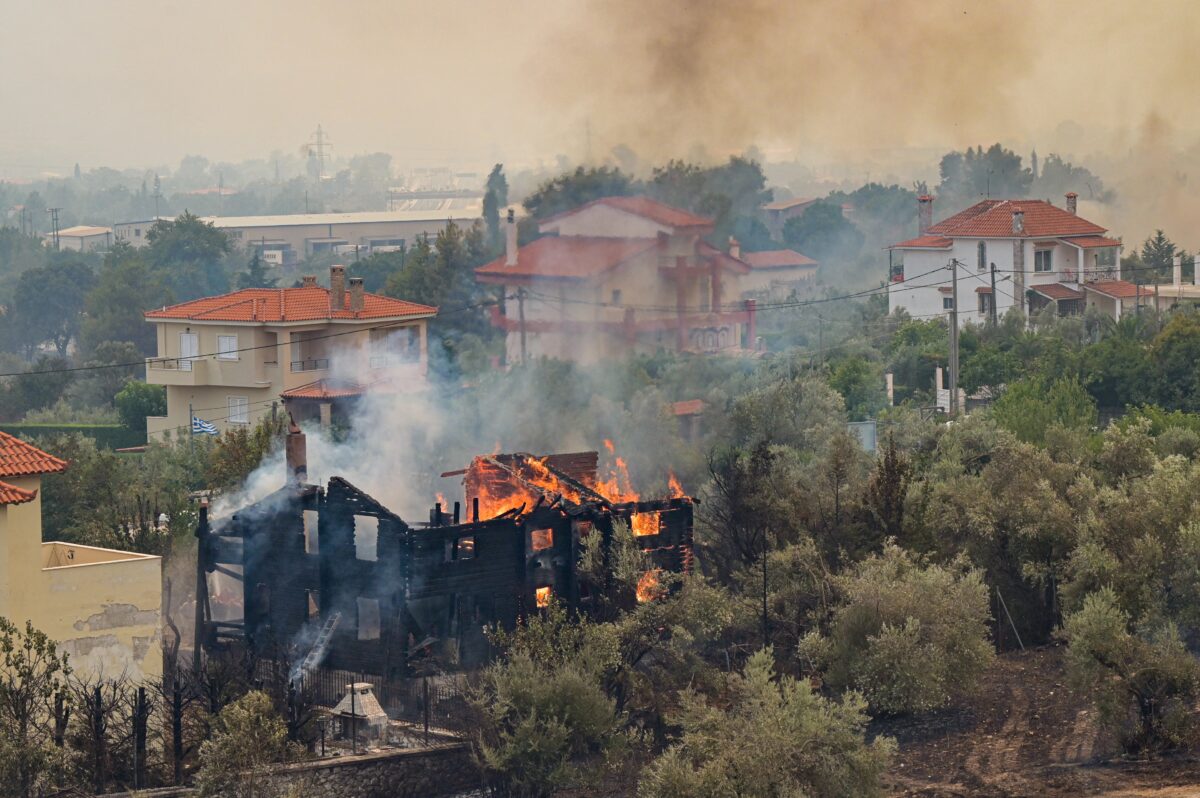 Greece fire