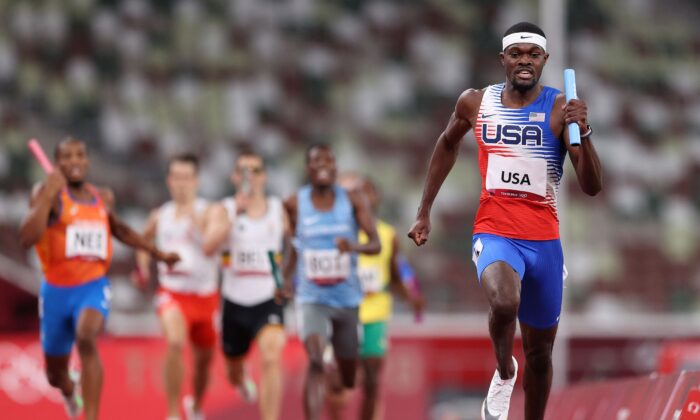 US Men Finally End Gold Drought With Relay Triumph | The Epoch Times