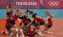 US Women Beat Brazil to Win 1st Olympic Volleyball Gold