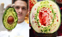 Photos: World Champion Carving Designer Sculpts Fruits Into Breathtaking Works of Art