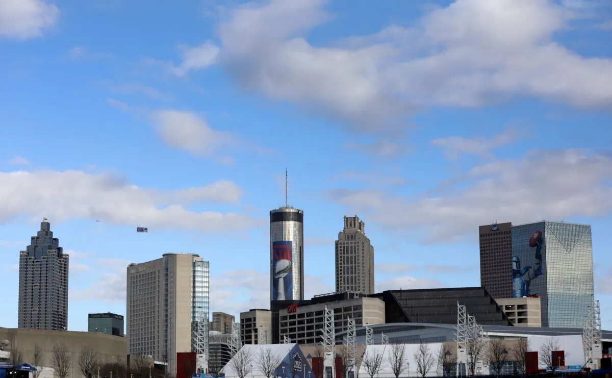 A general view of the skyline is seen in Atlanta, Ga., on Feb. 3, 2019. (Streeter Lecka/Getty Images)