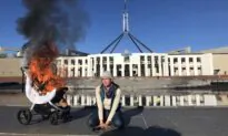 Extinction Rebellion Activists Vandalise Australian Parliament, 8 Arrested