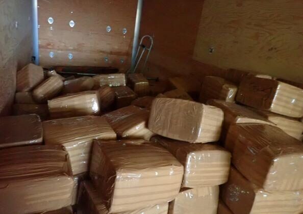 San Diego border officers seized 2.8 tons of meth and fentanyl at Otay Mesa
Commercial Facility, in California, on Aug. 5, 2021. (U.S. Customs and Border Protection)