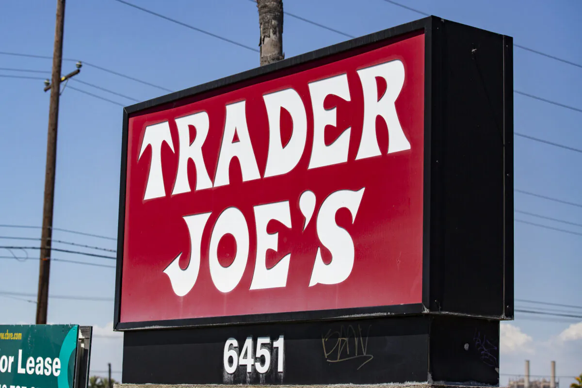 A Trader Joes location in Long Beach, Calif., on July 19, 2021. (John Fredricks/The Epoch Times)