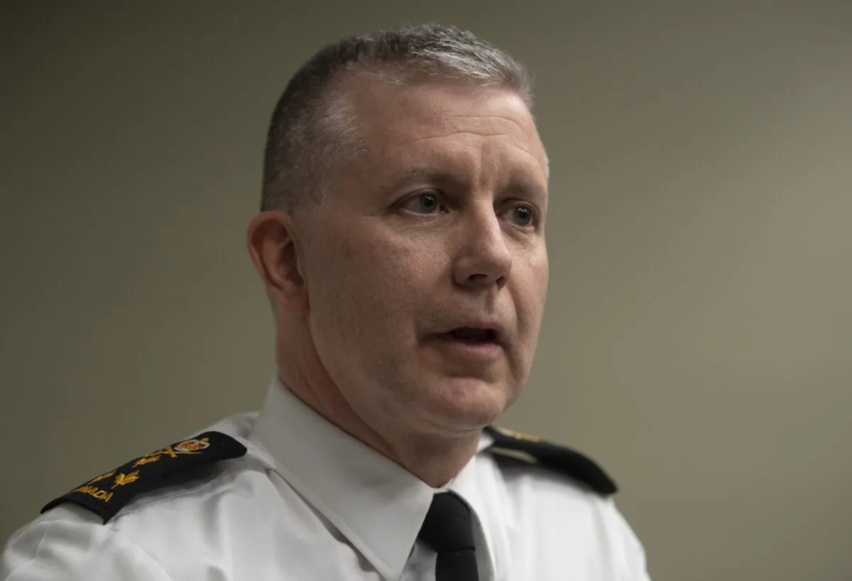 Commander of the Royal Canadian Navy Vice-Admiral Art McDonald is seen during an interview with The Canadian Press in Ottawa, on Dec. 11, 2019. (The Canadian Press/Adrian Wyld)