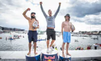 It Was a Romanian Double at the Red Bull Cliff Diving Exhibition in Oslo