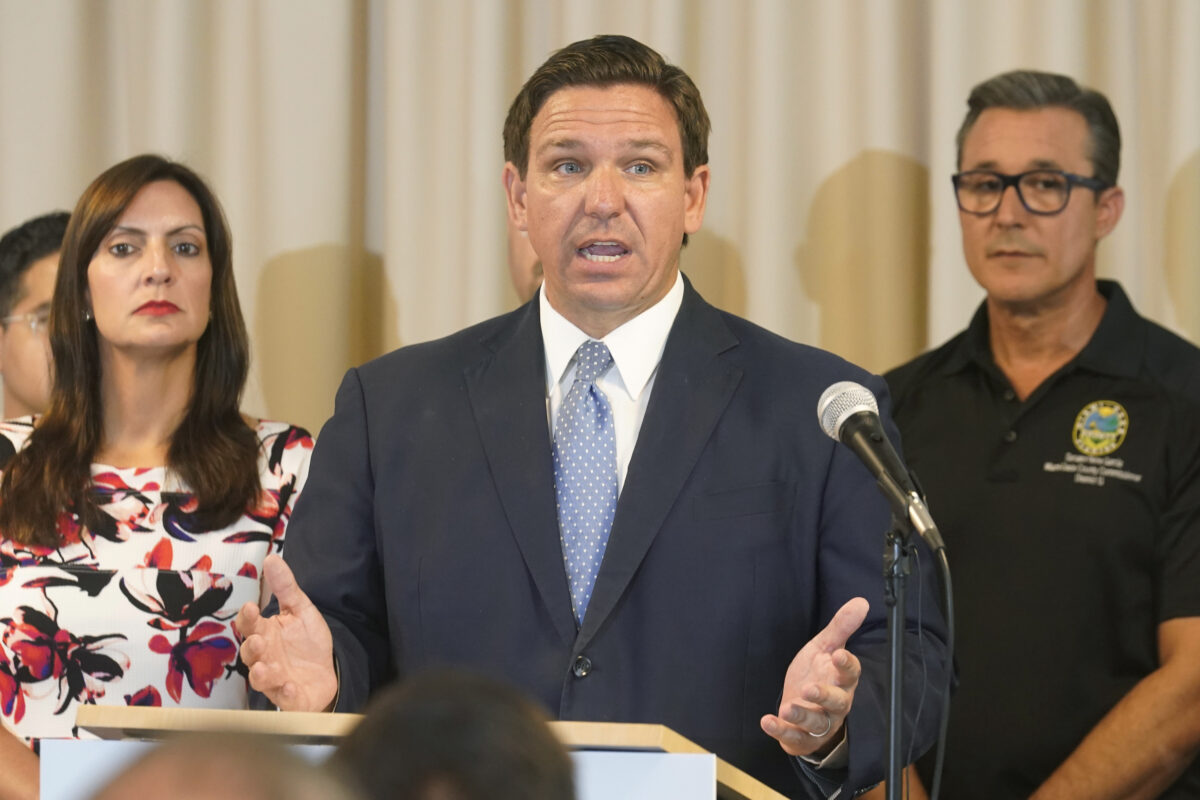 Florida Gov. DeSantis Promises To Defend Parents At School Board ...